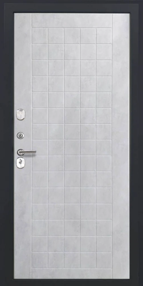 Входная дверь ДвериПРО Берген ФЛ-256 (10мм, Бетон снежный) DPRO225843 внутренняя сторона