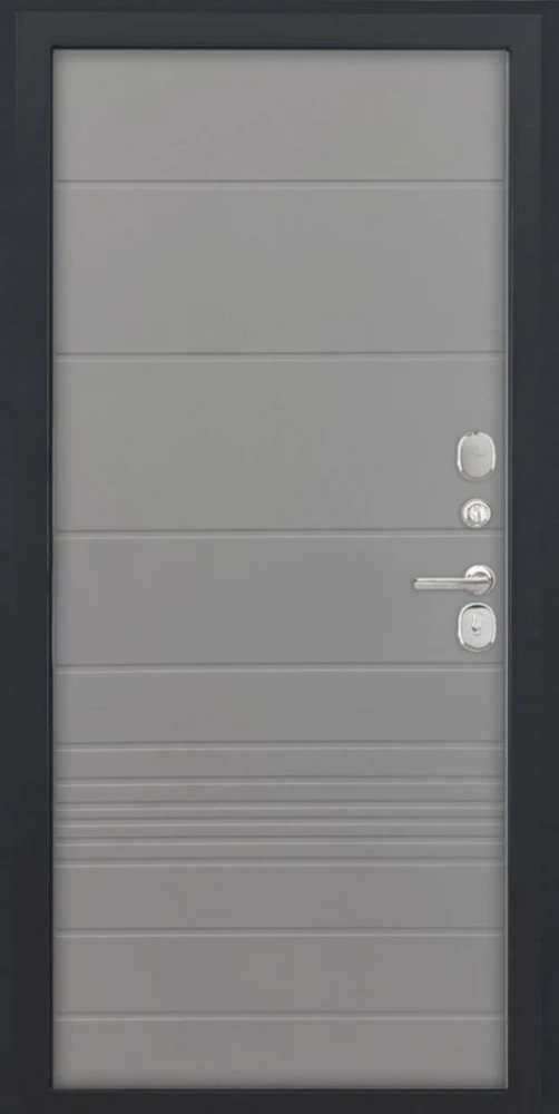 Входная дверь ДвериПРО Берген ФЛ-700 (10мм, Ясень грей) DPRO225969 внутренняя сторона